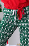 Womens Fair Isle Print Trouser