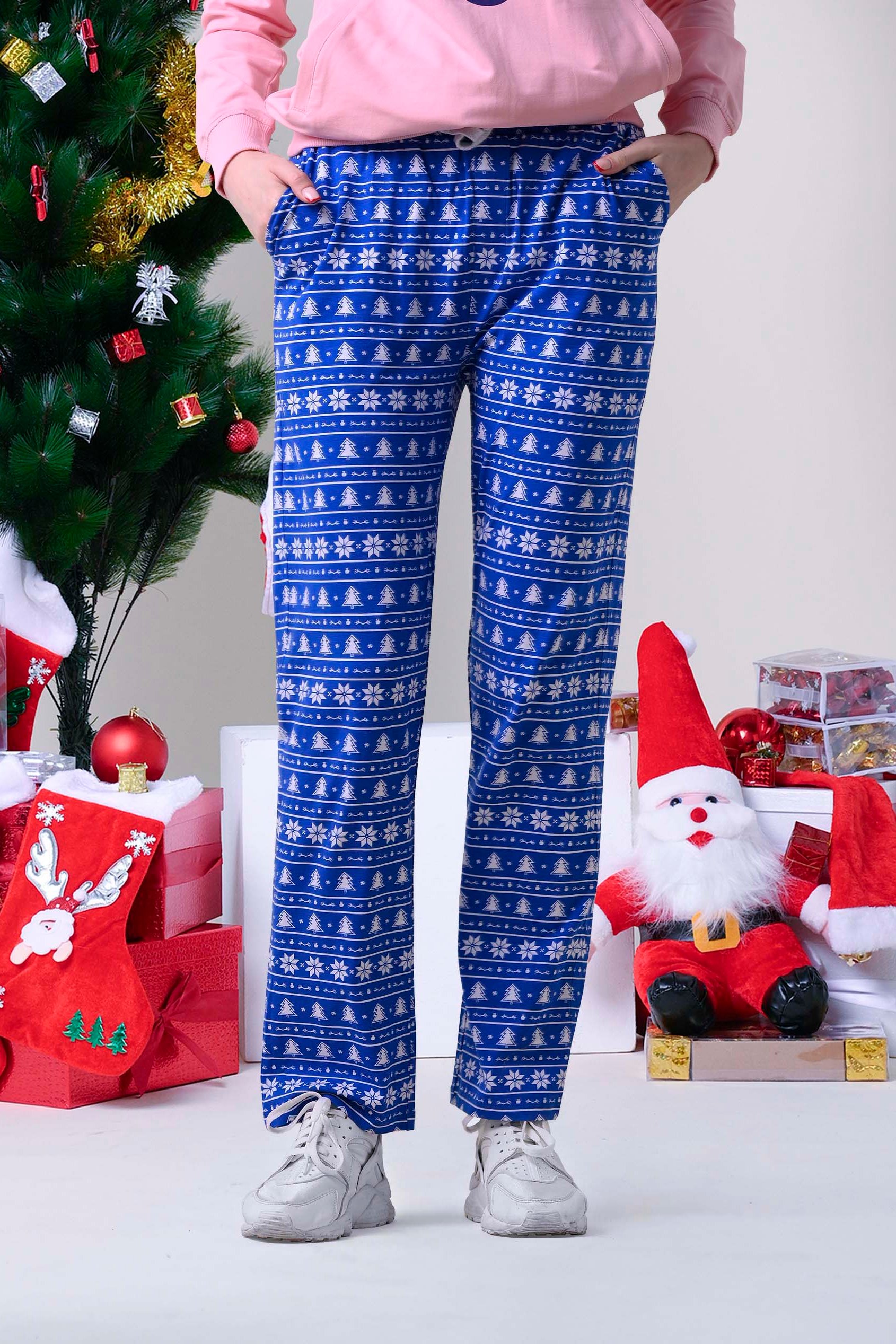 Womens Fair Isle Print Trouser