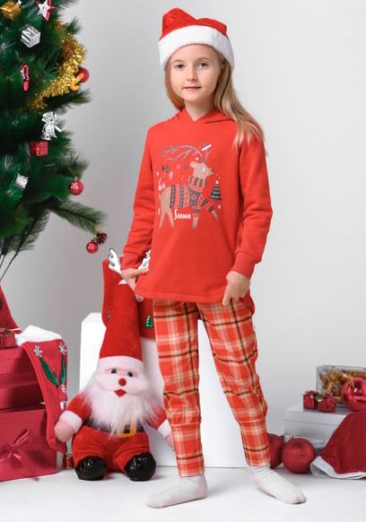 Girls Tartan Check Joggers (2/3yrs-8/9yrs)