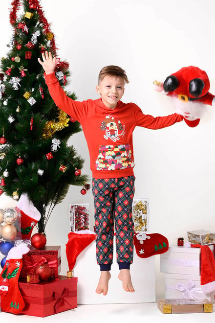 Boys Argyle Print Jogger (3yrs-9yrs)