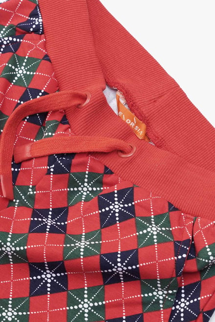 Boys Argyle Print Jogger (3yrs-9yrs)
