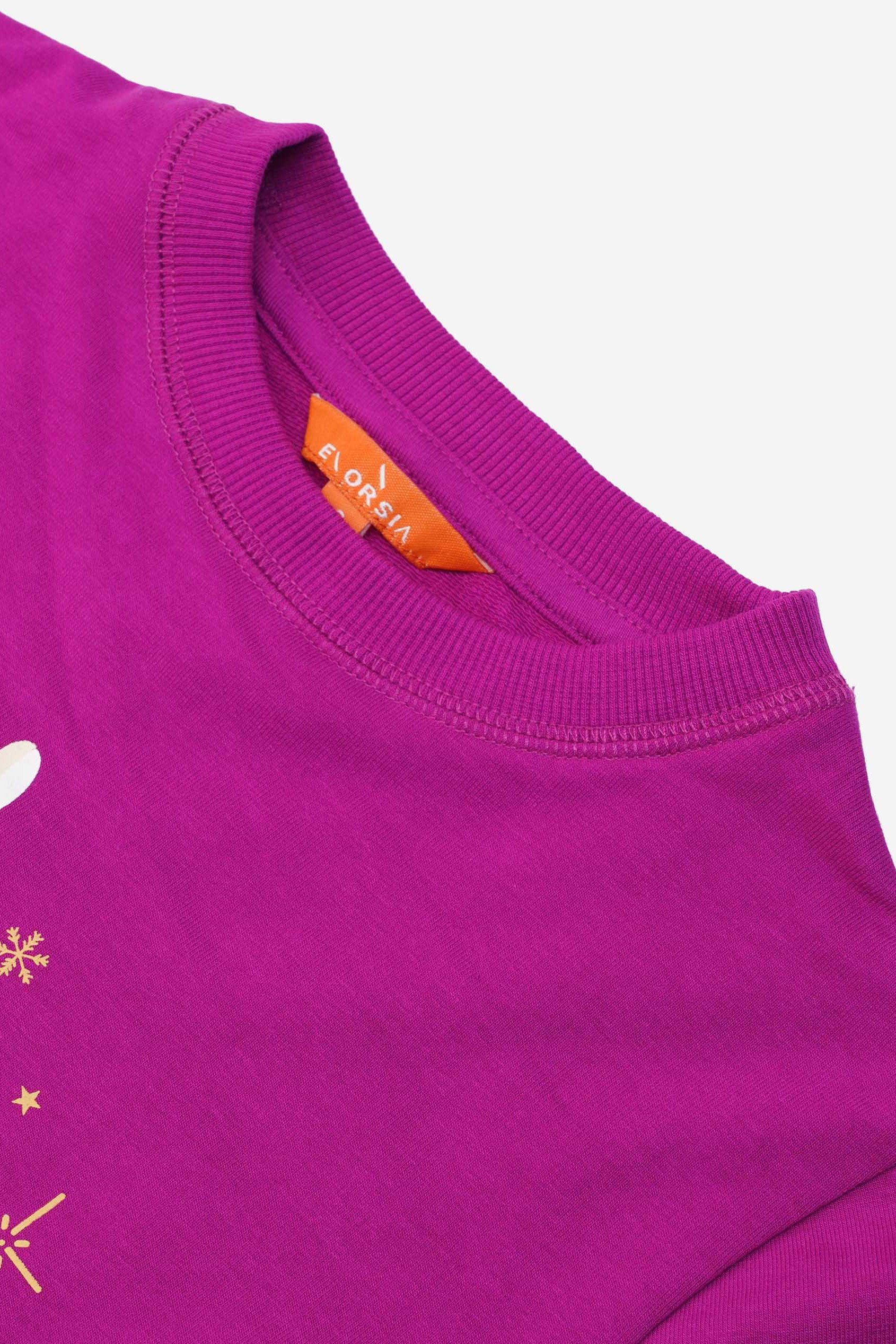 Joy To The World Printed Sweatshirt (3yrs-9yrs)