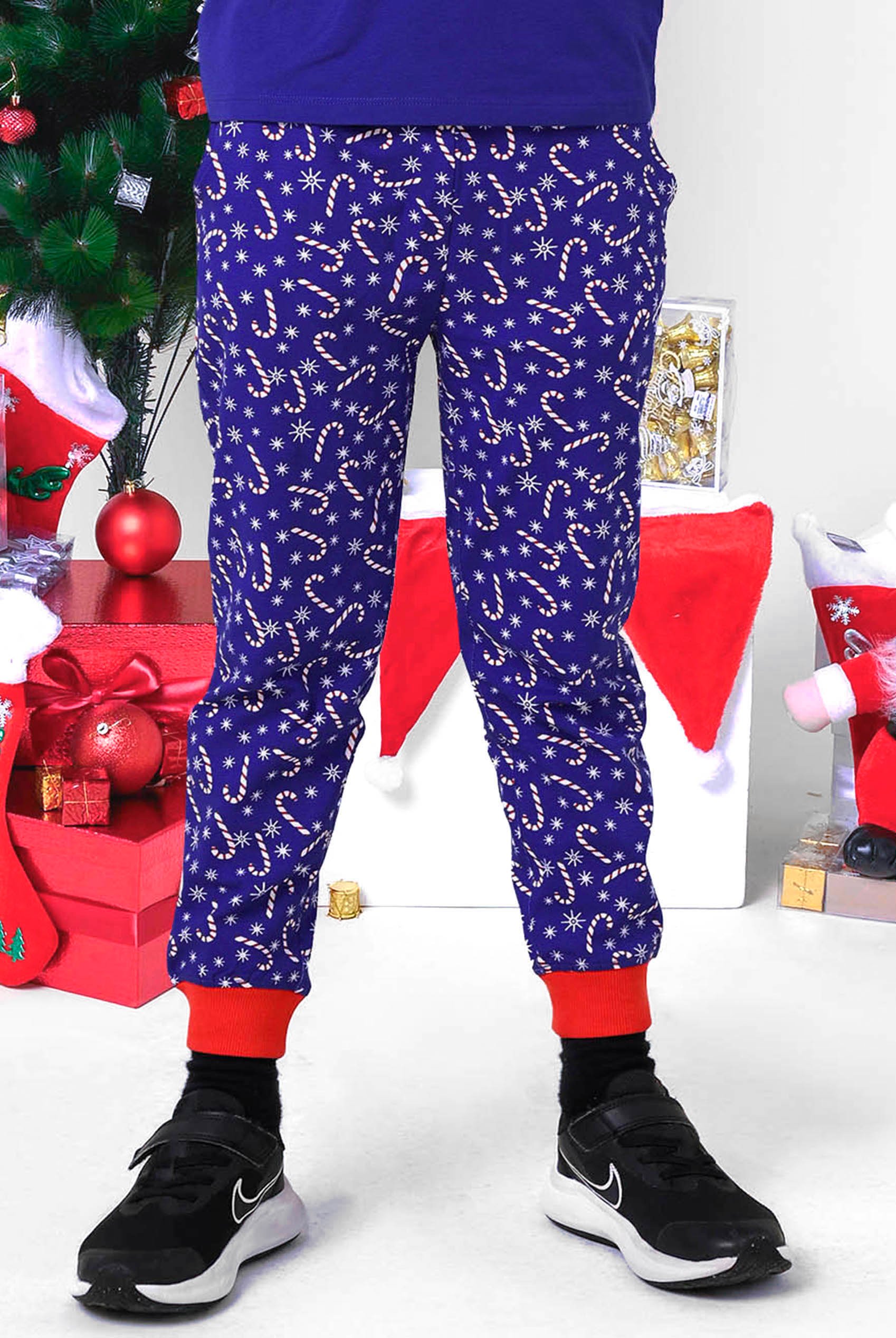 Enorsia Boys Blue Candy Print Trouser (12/18Mths-7Yrs) - Uk 12/18 Mths