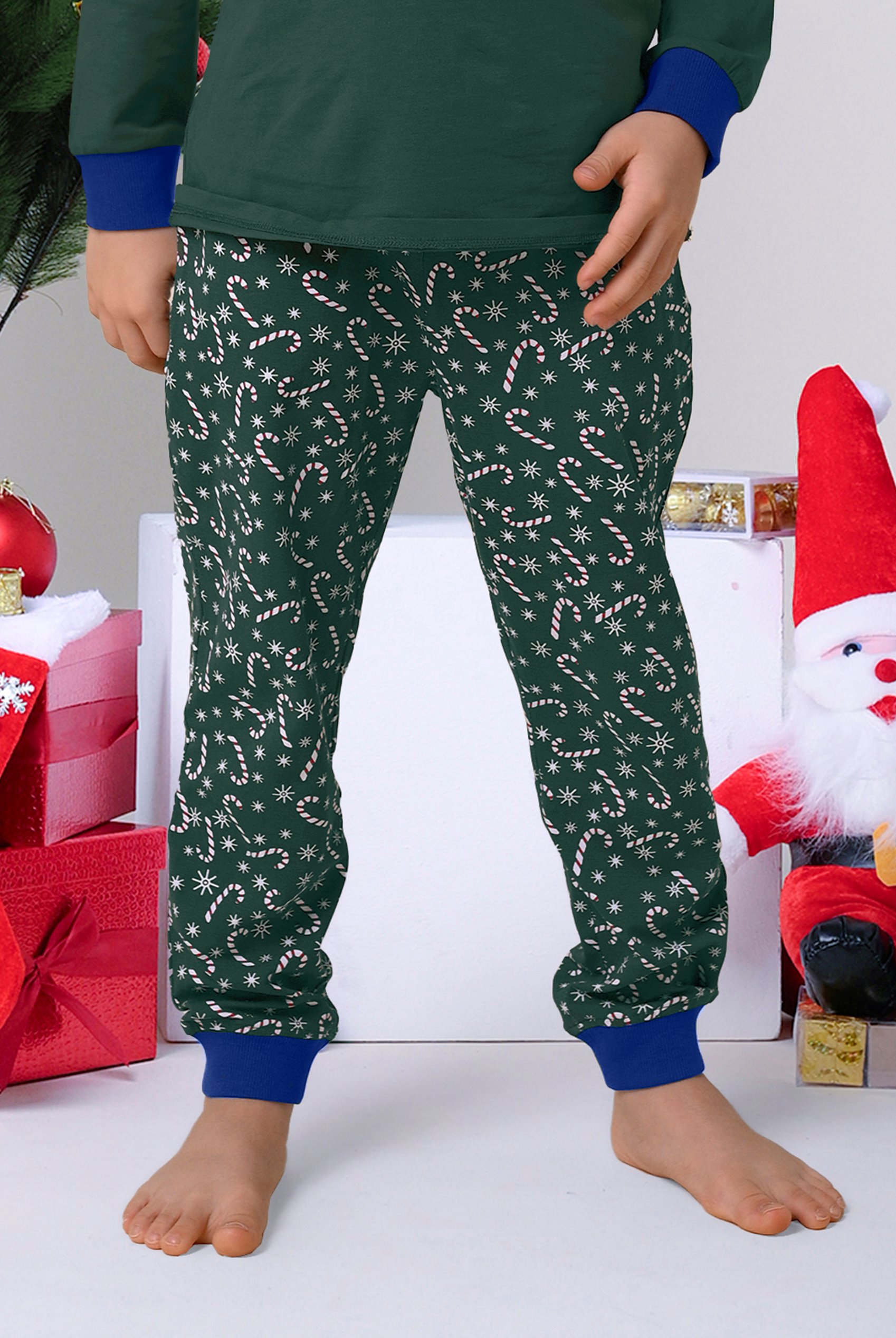 Enorsia Boys Green Candy Print Trouser (12/18Mths-7Yrs) - Uk 12/18 Mths
