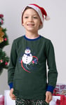 Boys Snowman Applique T-Shirt (12/18mths-7yrs)
