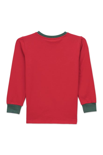 Boys Snowman Applique T-Shirt (12/18mths-7yrs)
