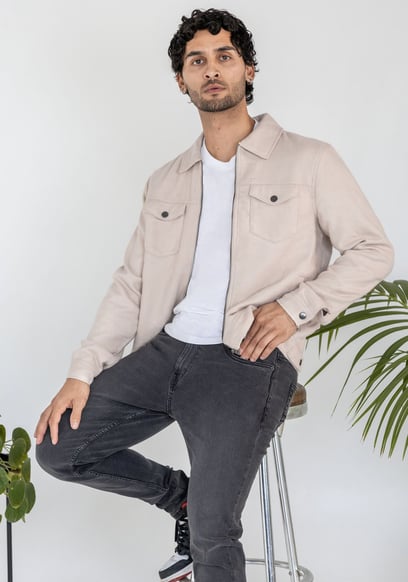 Men's Viscose Blend Soft Lined Jacket