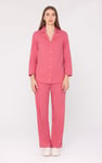 Woven Viscose Blend Pyjama Set