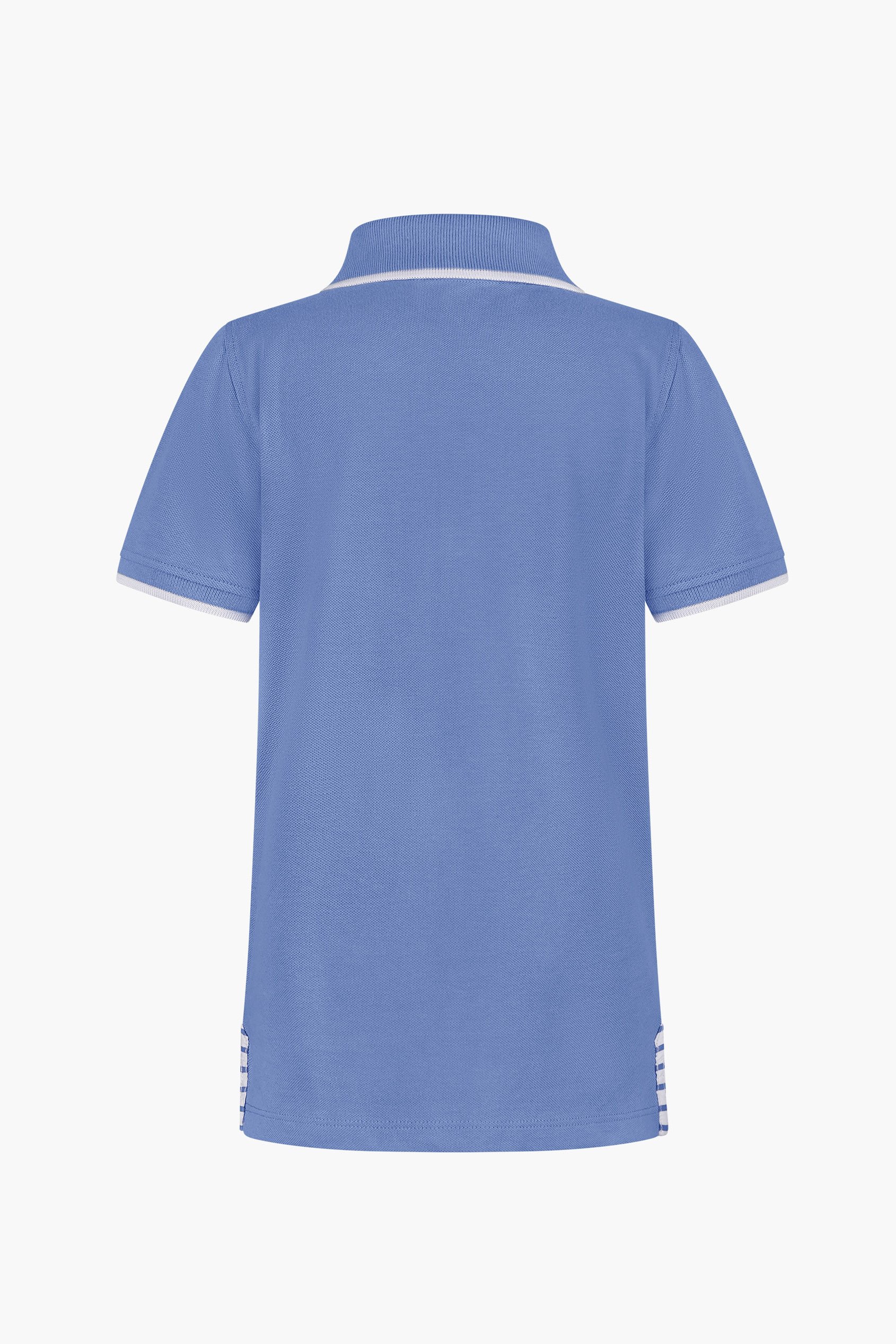 Boy's  Stripe Detailed Short Sleeves Polo Shirt (6yrs-11yrs)