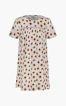 Girls Lace Details Sunflower Print Dress  (5yrs - 11yrs)