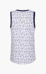 Contrast Neck Pencil Printed Boys Vest (6yrs-11yrs)