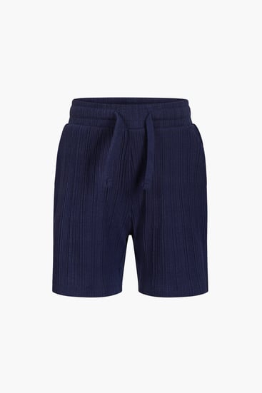 Boy's Navy Casual textured Jersey Shorts