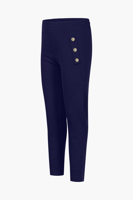 Girl's Button Details Leggings (5yrs - 11yrs)