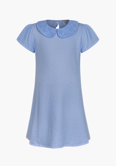 Girl's Peter Pan Collar Jersey Dress (5/6yrs - 10/11yrs)