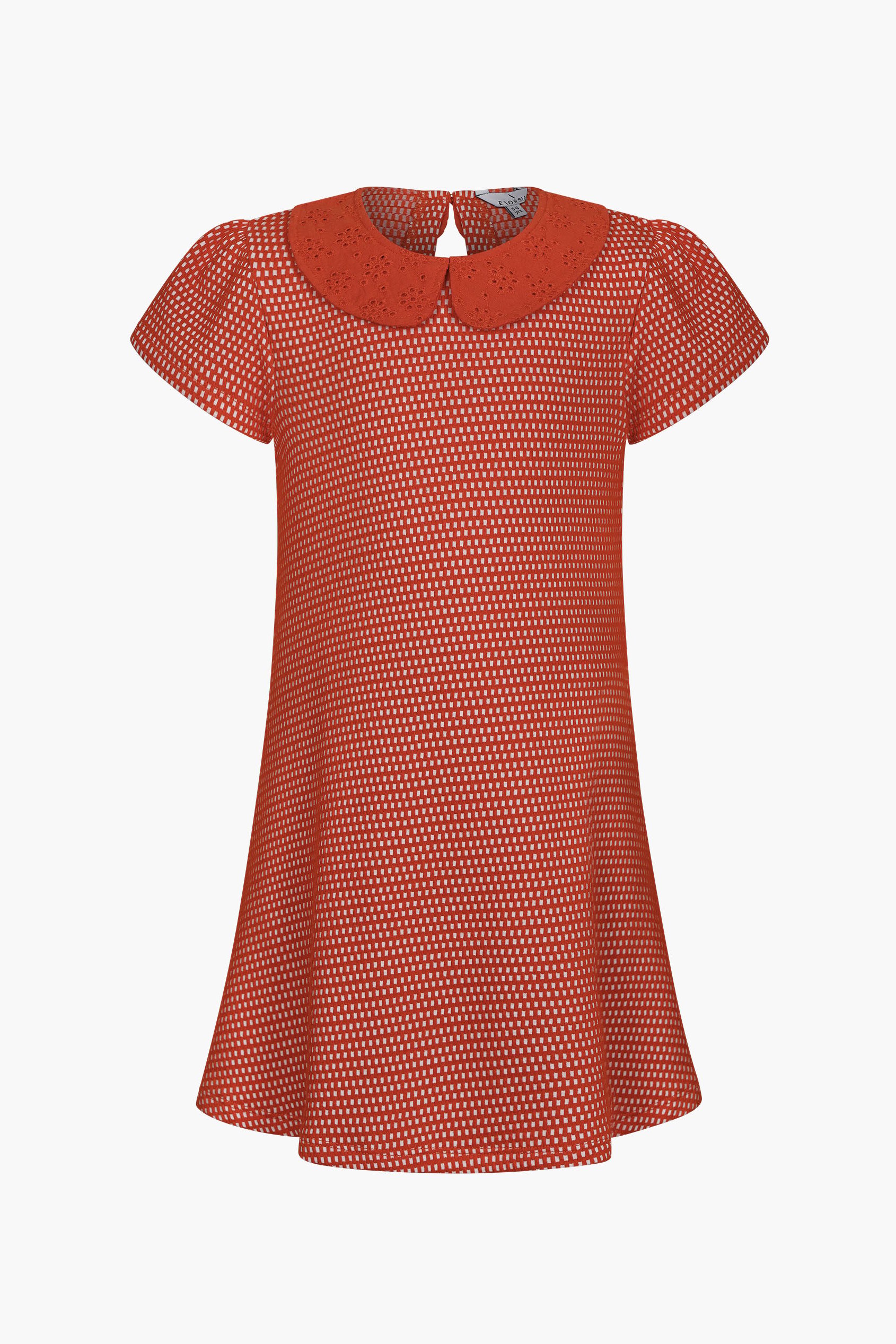 Girl's Peter Pan Collar Jersey Dress (5/6yrs - 10/11yrs)