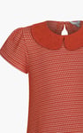 Girl's Peter Pan Collar Jersey Dress (5/6yrs - 10/11yrs)