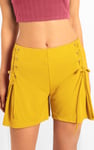 Womens Draw Cord Details Boxy Shorts