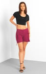 Womens Draw Cord Details Boxy Shorts