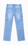 Relaxed Utility Side Slit Jeans
