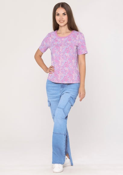 Relaxed Utility Side Slit Jeans