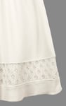 Girls Halter Neck Lace Trim Jersey Dress (5/6yrs - 10/11yrs)