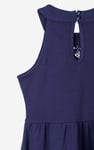 Girls Halter Neck Lace Trim Jersey Dress (5/6yrs - 10/11yrs)