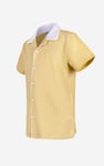 Boys Striped Jersey Seersucker Shirt (6yrs-11yrs)