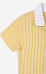 Boys Striped Jersey Seersucker Shirt (6yrs-11yrs)