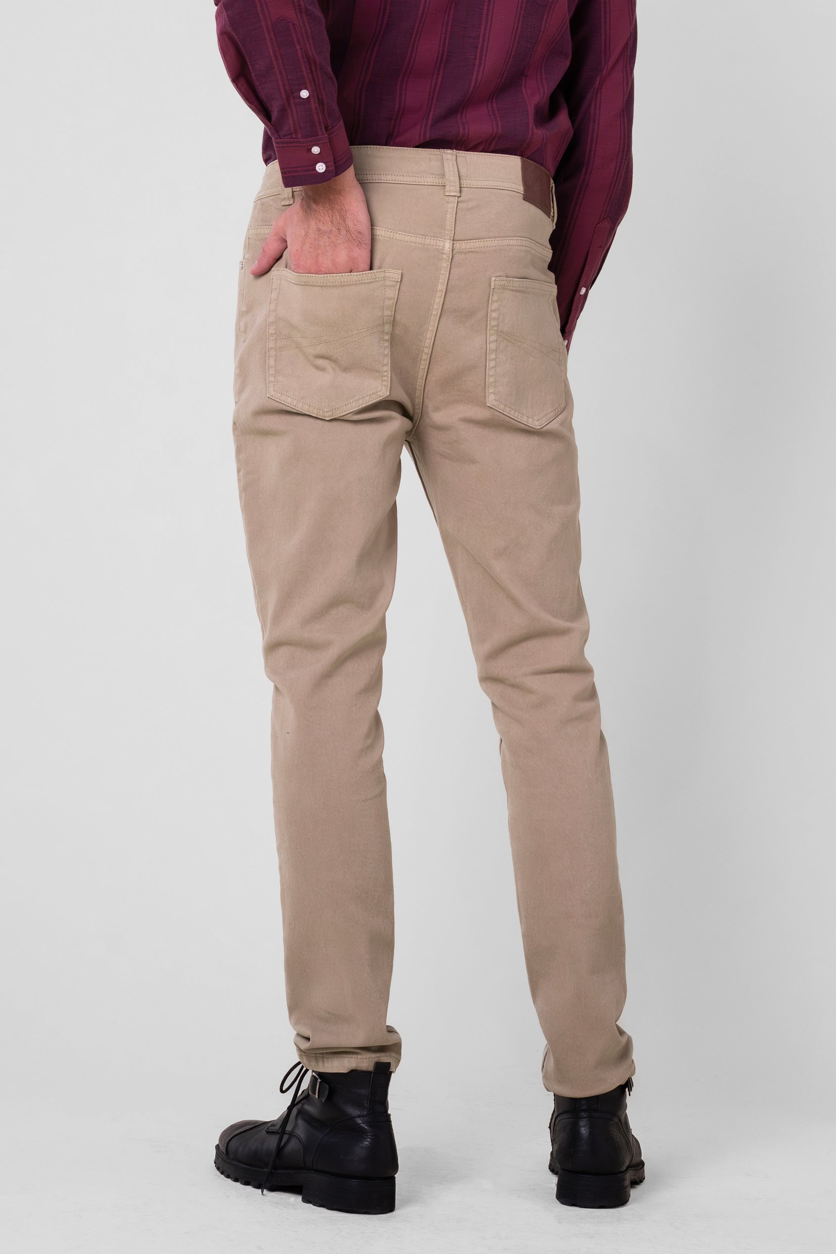 Mens Slim Fit Coloured Denim