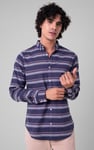 Mens Stripe Long Sleeve Shirt