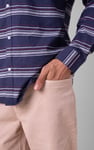 Mens Stripe Long Sleeve Shirt