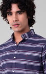 Mens Stripe Long Sleeve Shirt