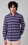 Mens Stripe Long Sleeve Shirt