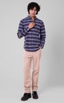 Mens Stripe Long Sleeve Shirt