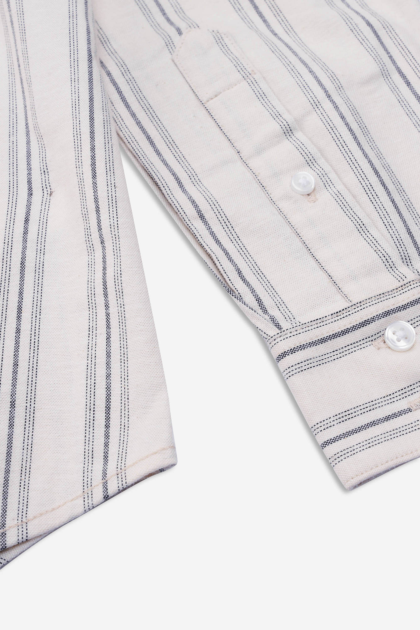 Mens Stripe Long Sleeve Shirt