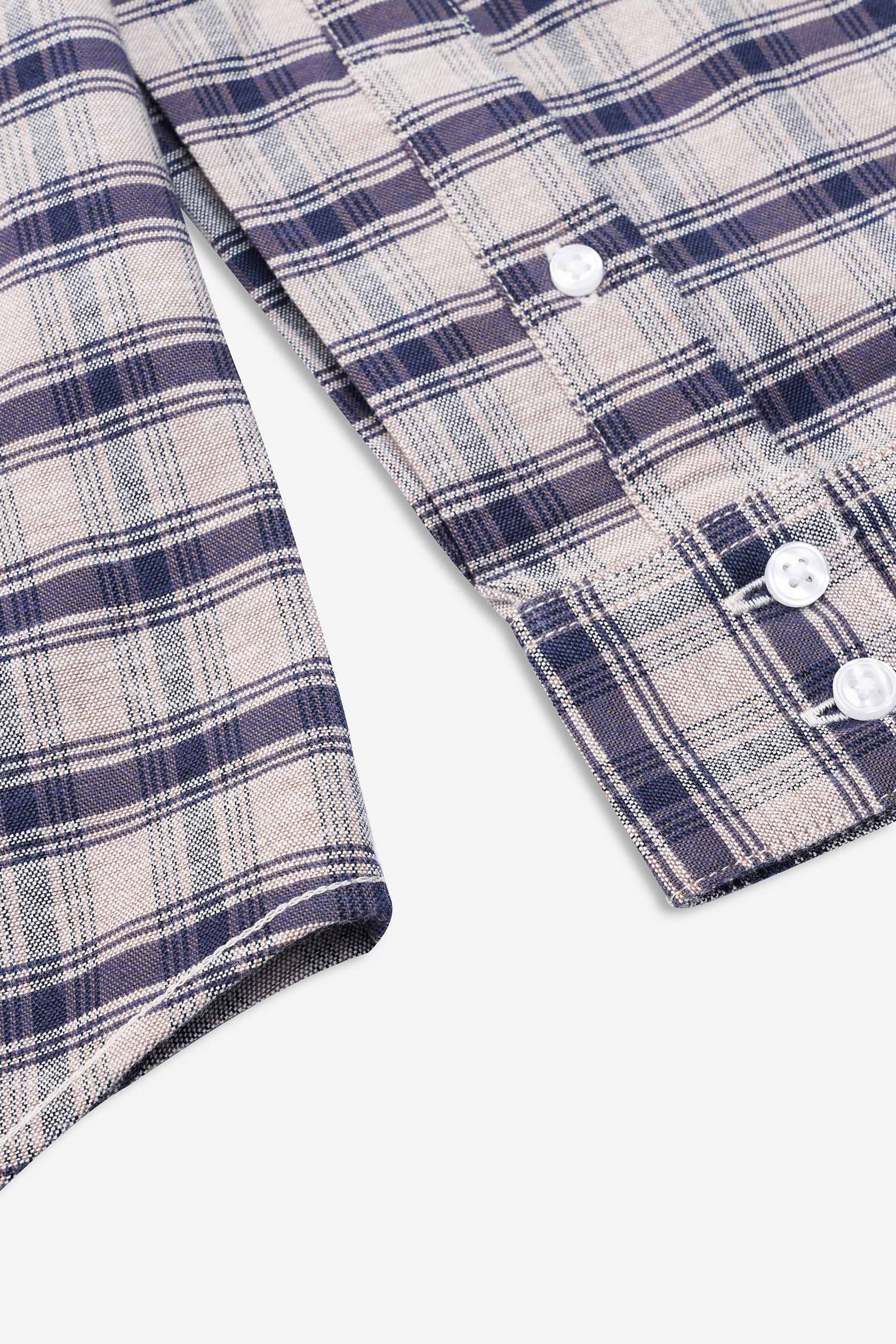 Mens Classic Regular Fit Check Shirt