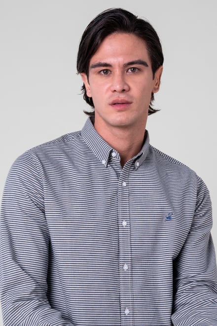 Mens Classic Regular Fit Check Shirt