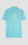 Short Sleeve Stripe Jersey Shirt