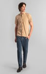 Short Sleeve Stripe Jersey Shirt