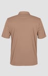 Mens Revere Collar Short Sleeve Jersey Shirt