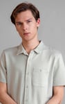 Jersey Searsucker Stripe Short Sleeve Shirt