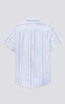 Stripe Short Sleeve Oxfrod Shirt