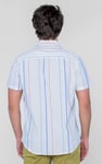 Stripe Short Sleeve Oxfrod Shirt