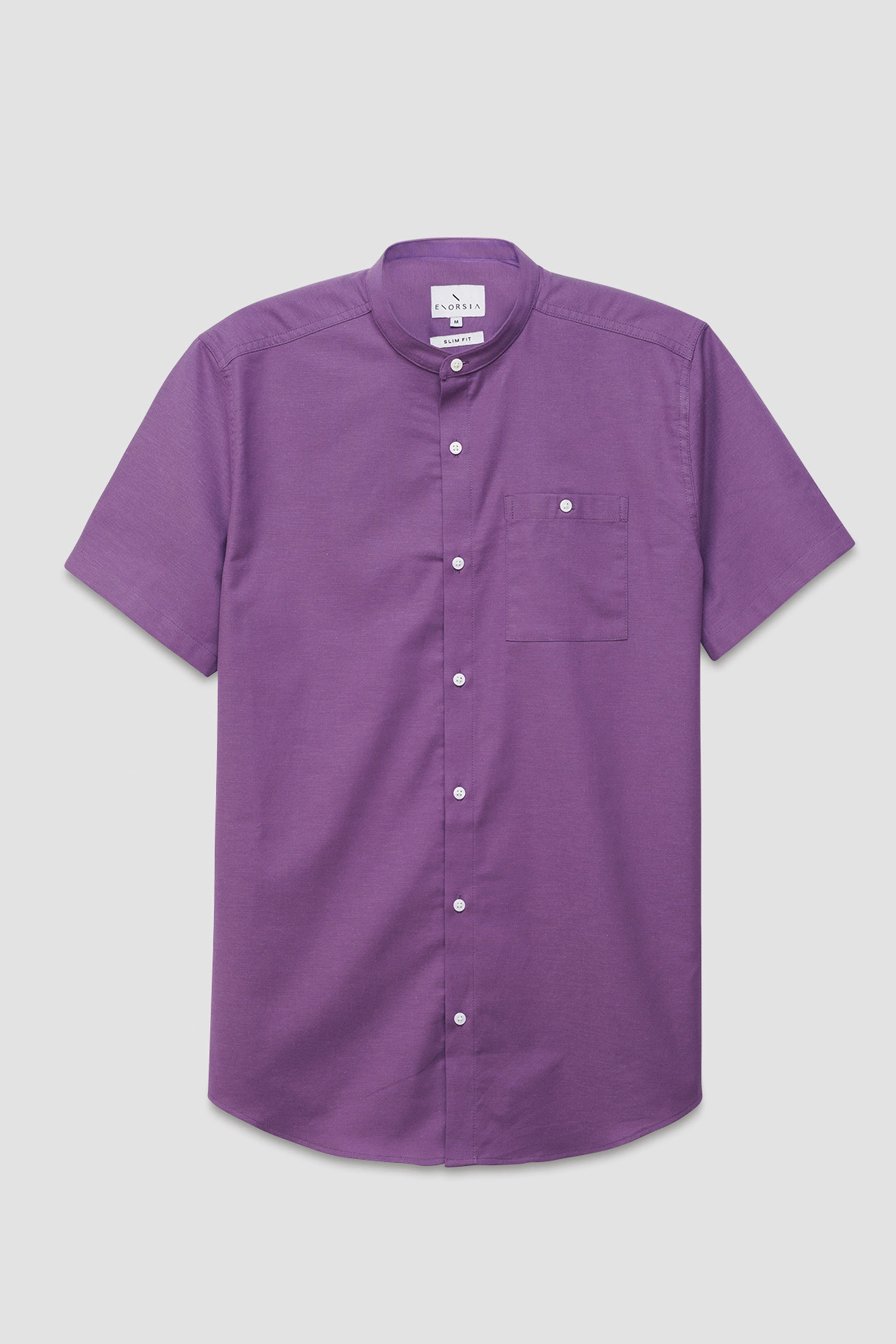 Men’s Cotton Short Sleeve Oxford Shirt | Enorsia
