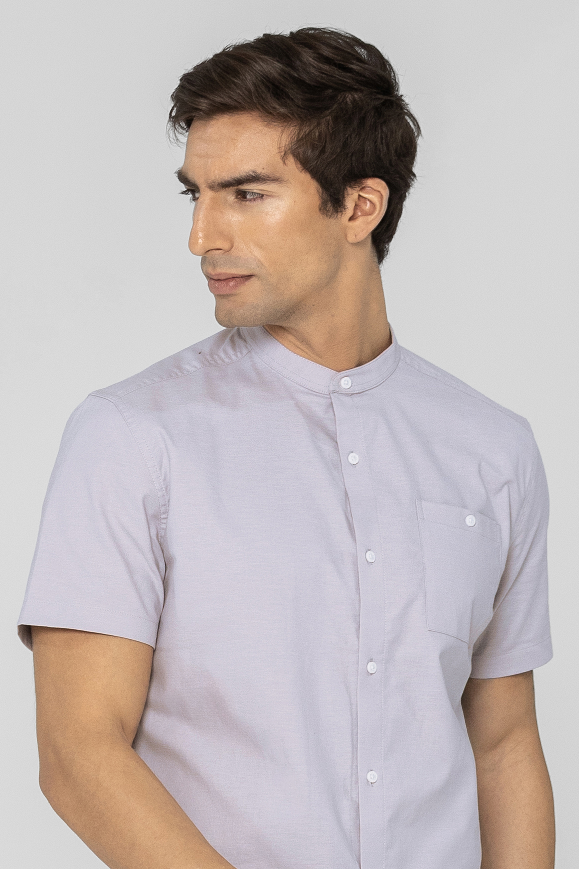 Men’s Cotton Short Sleeve Oxford Shirt | Enorsia