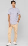Men’s Cotton Short Sleeve Oxford Shirt | Enorsia