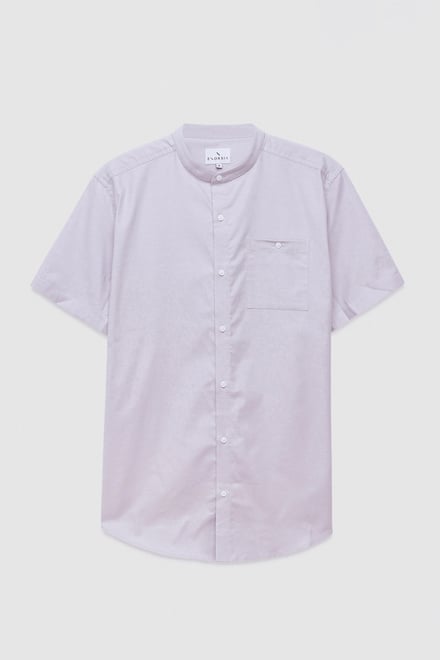 Men’s Cotton Short Sleeve Oxford Shirt | Enorsia