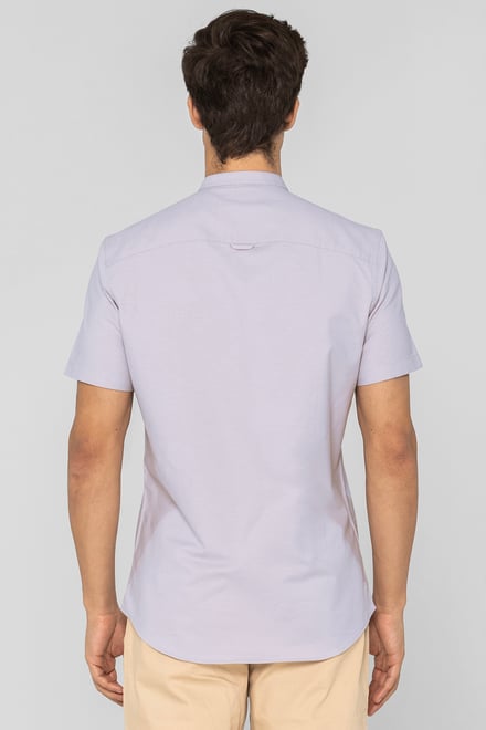Men’s Cotton Short Sleeve Oxford Shirt | Enorsia