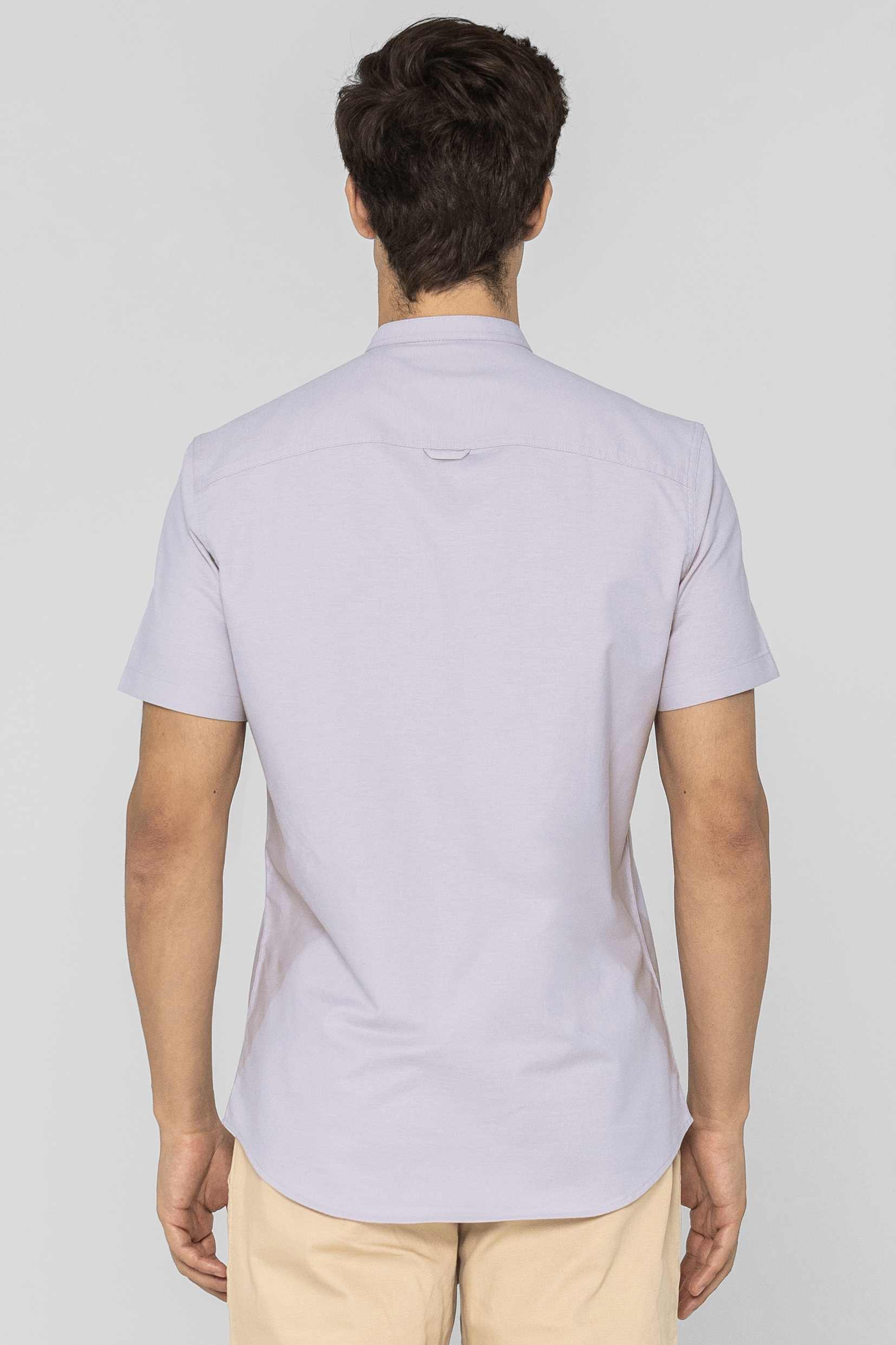 Men’s Cotton Short Sleeve Oxford Shirt | Enorsia