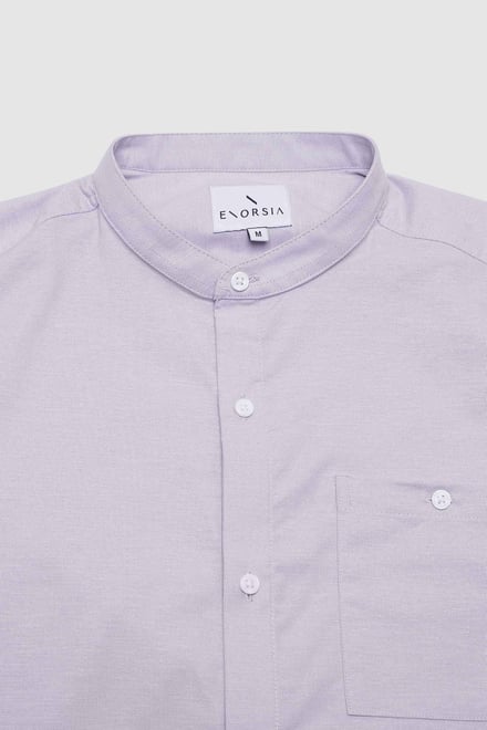 Men’s Cotton Short Sleeve Oxford Shirt | Enorsia